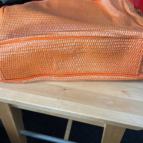 Vintage TSC Orange Bag/Tote, NWOT - Picture 3 of 6